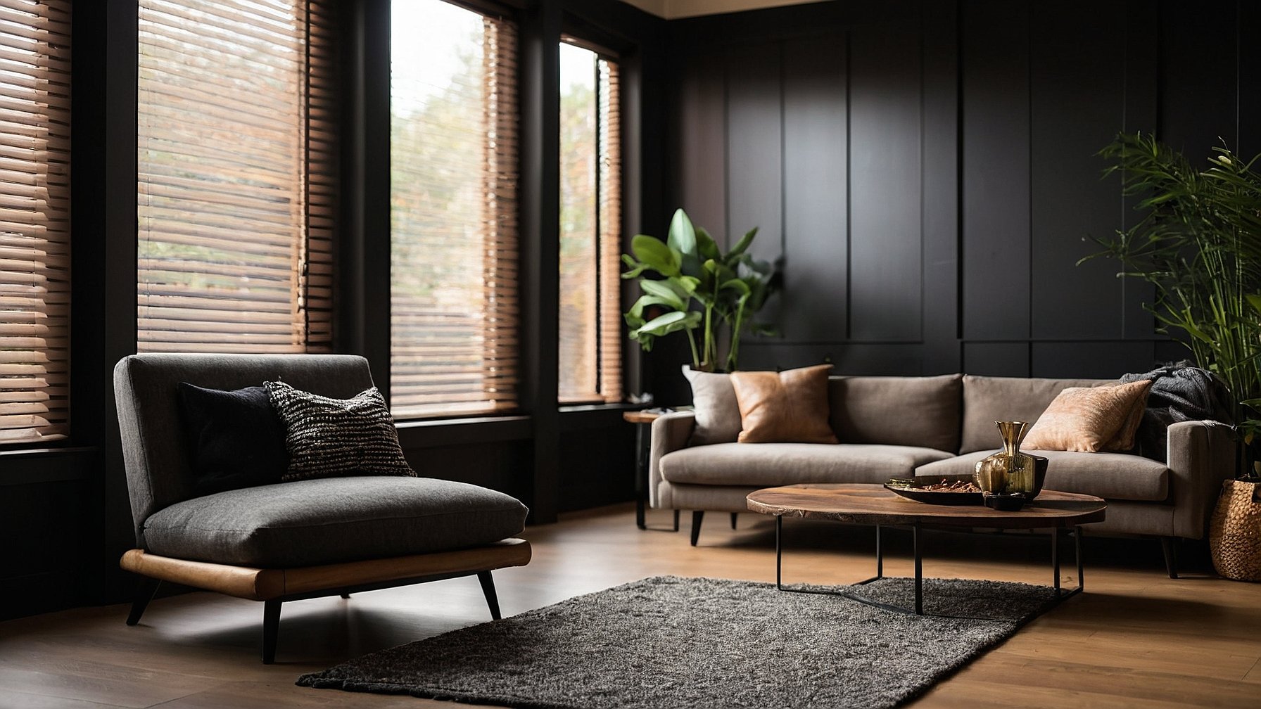 De charme van donkere kleuren in huis