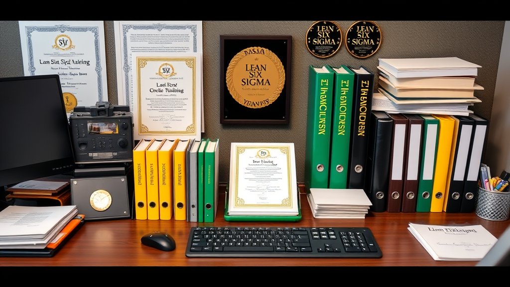 Lean six sigma: van white belt tot black belt uitgelegd