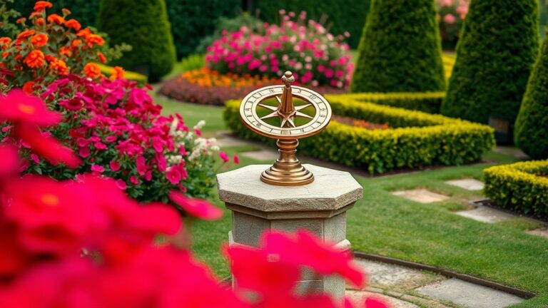 Voeg nostalgie en charme toe aan je tuin met een zonnewijzer